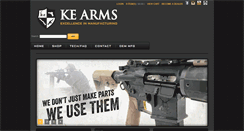 Desktop Screenshot of kearms.com